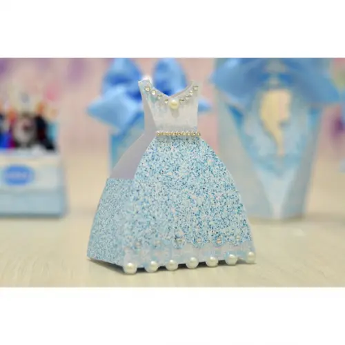 Arquivo Digital Silhouette Festa Frozen Luxo