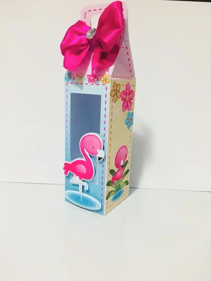 Arquivo Digital Silhouette Flamingos