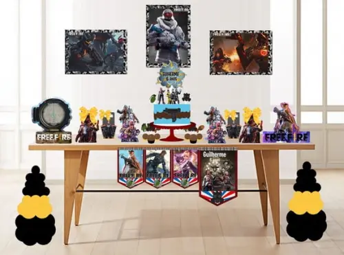 Arquivo Digital Silhouette Free Fire Luxo