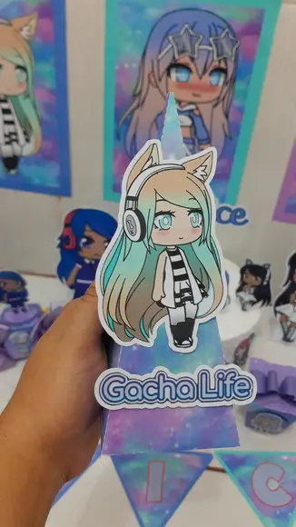 Arquivo Digital Silhouette Gatcha Live Luxo