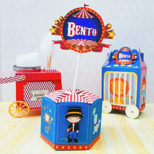 Arquivo Digital Silhouette Kit Circo Vintage Luxo