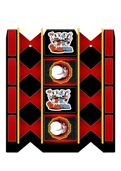 Arquivo Digital Silhouette Kit Cuphead Game
