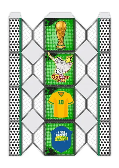 Arquivo Digital Silhouette Kit Hexa Brasil 2022