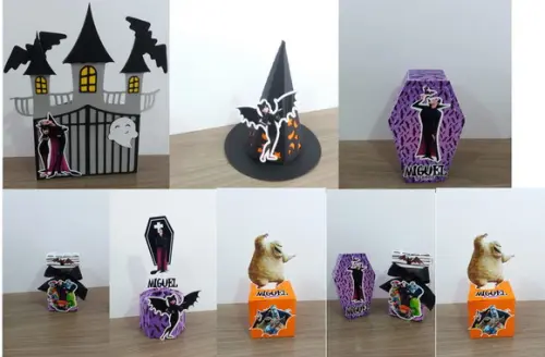 Arquivo Digital Silhouette Kit Hotel Transylvania Luxo.
