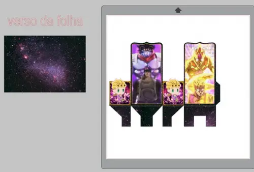 Arquivo Digital Silhouette Kit Jojo Bizarre Adventure Anime
