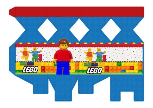 Arquivo Digital Silhouette Lego Luxo