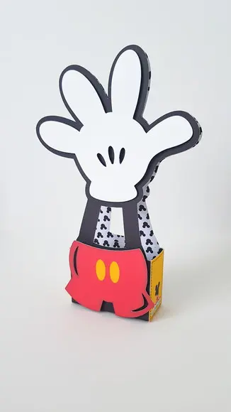 Arquivo Digital Silhouette Mickey Luxo
