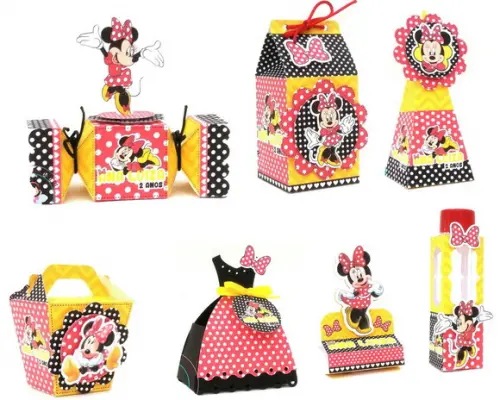 Arquivo Digital Silhouette Minnie Vermelha Luxo