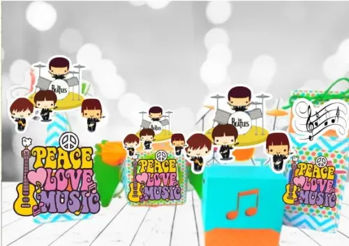 Arquivo Digital Silhouette Musical Beatle S