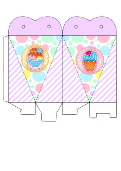 Arquivo Digital Silhouette Sorvetinho Candy Collor