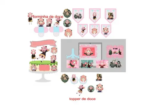Arquivo Digital Silhouette Spy x Family Anime 2
