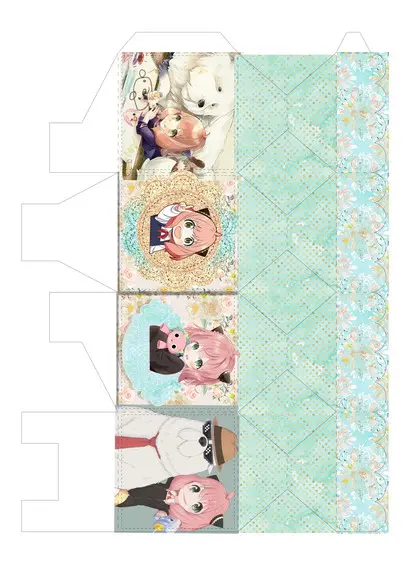 Arquivo Digital Silhouette Spy x Family Anime 3