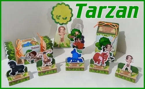 Arquivo Digital Silhouette Tarzan Luxo