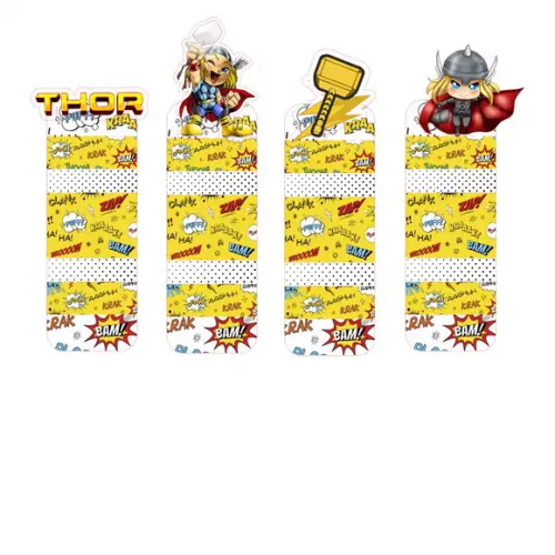 Arquivo Digital Silhouette Thor Cute 2 com Martelo