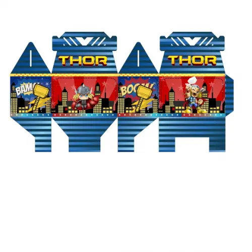 Arquivo Digital Silhouette Thor Cute Exclusivo com Martelo