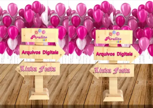 Arquivo Digital Silhouette Totem Setinhas Indicativas Luxo