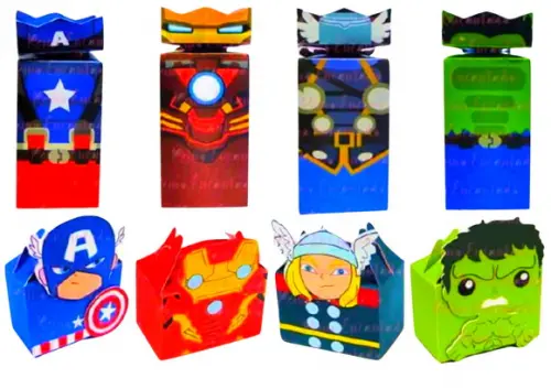 Arquivo Digital Silhouette Vingadores Luxo