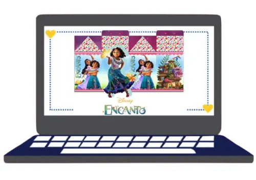 Arquivo Digital Studio e pdf Encanto Desenho Disney