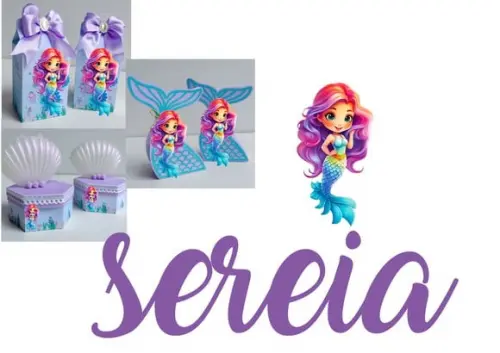 Arquivo Digital Studio Sereia Maravilhosa Luxo