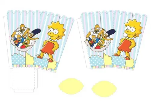 Arquivo Digital Studio Silhouette os Simpsons Luxo