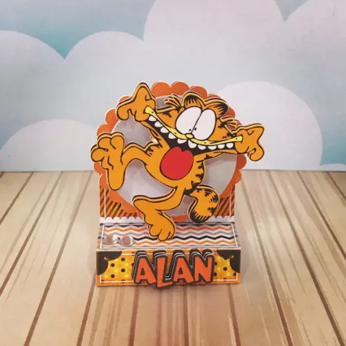 Arquivo Gato Garfield pdf Corte Manual