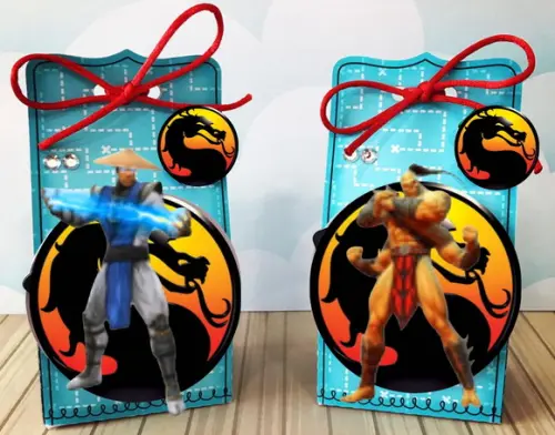 Arquivo Máquina Silhouette Festa Gamer Mortal Kombat