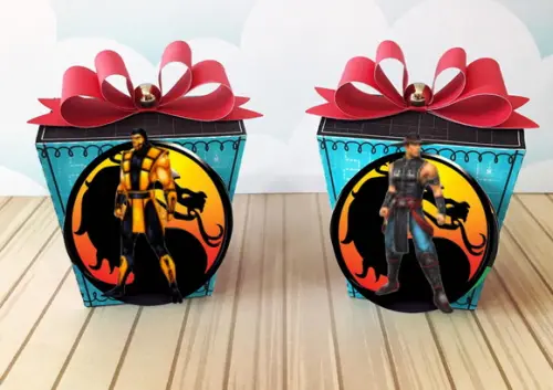 Arquivo Máquina Silhouette Festa Gamer Mortal Kombat