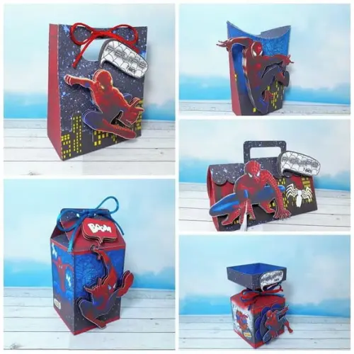 Arquivo Máquina Silhouette Homem Aranha Luxo