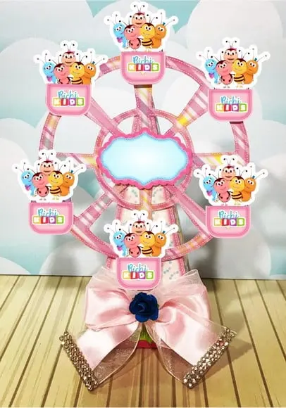 Arquivo Máquina Silhouette Roda Gigante Bichikids