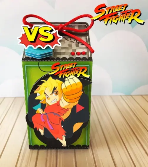 Arquivo Máquina Silhouette Street Fighter Game