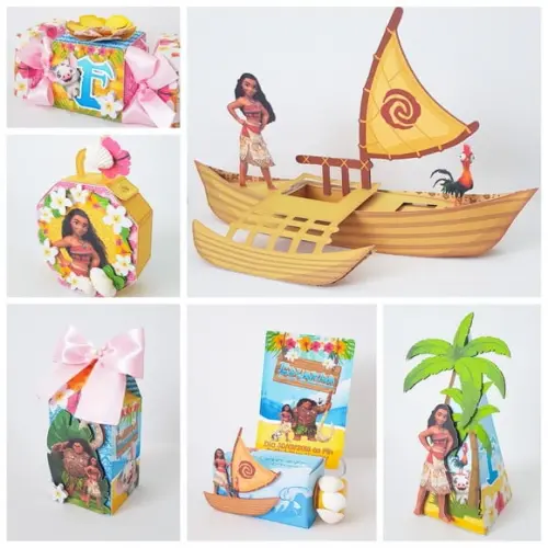 Arquivo Moana Baby pdf Corte Manual Tesourete