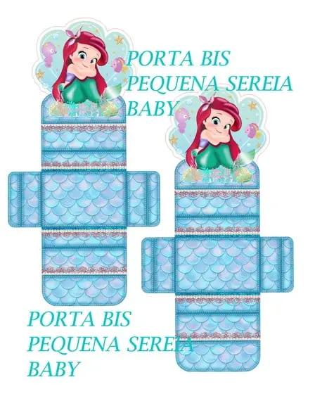 Arquivo Porta Bis Duplo Pequena Sereia Baby Studio/pdf