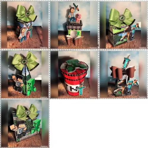 Arquivo Silhouette Boneco Game de Jogo Quadrado