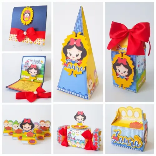 Arquivo Silhouette Branca de Neve Luxo