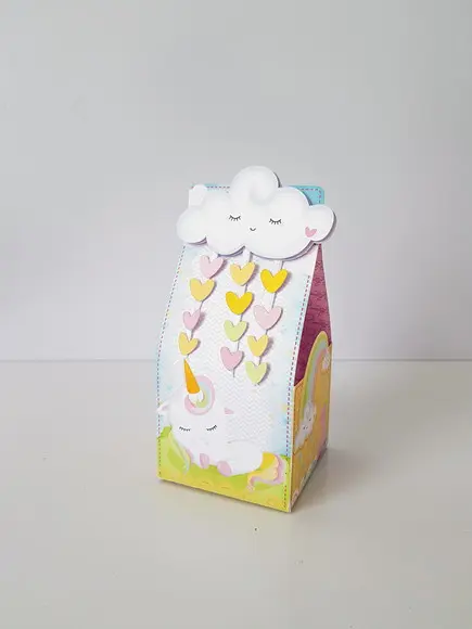 Arquivo Silhouette Chuva de Amor Unicornio Luxo