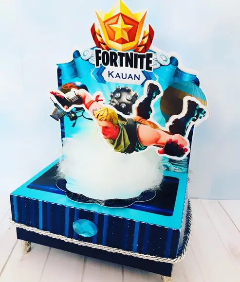 Arquivo Silhouette Festa Fortnite Luxo