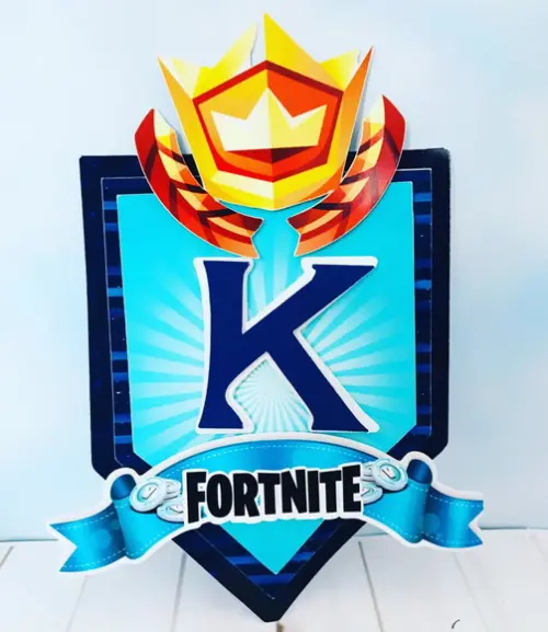 Arquivo Silhouette Festa Fortnite Luxo