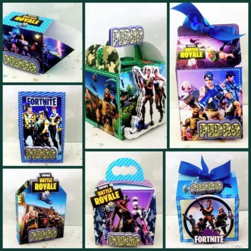 Arquivo Silhouette Festa Fortnite Luxo