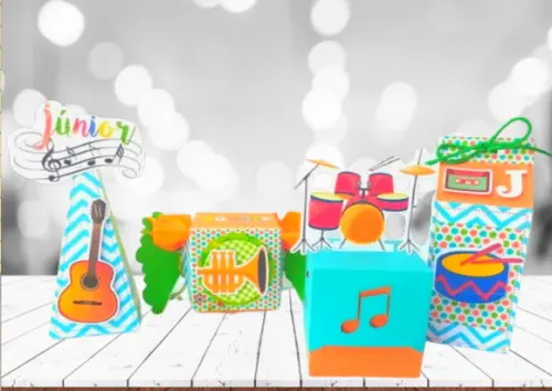 Arquivo Silhouette Instrumentos Musicais Luxo