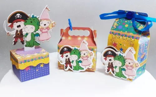 Arquivo Silhouette Kit Bailinho de Carnaval Infantil