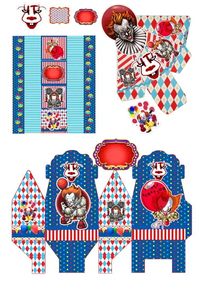 Arquivo Silhouette Kit It a Coisa o Palhaço Pennywise