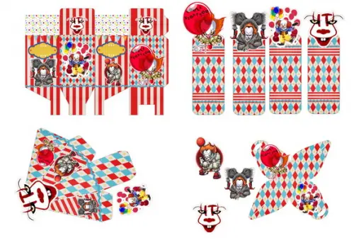 Arquivo Silhouette Kit It a Coisa o Palhaço Pennywise