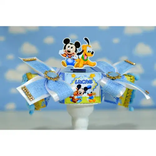 Arquivo Silhouette Mickey Baby Superluxo