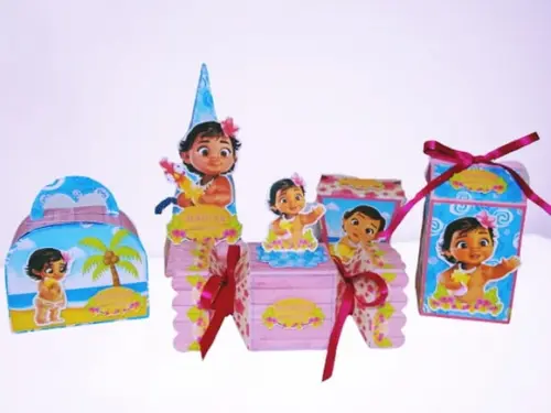 Arquivo Silhouette Moana Baby Luxo