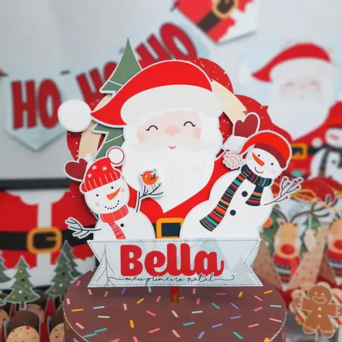 Arquivo Silhouette Natal em Casa