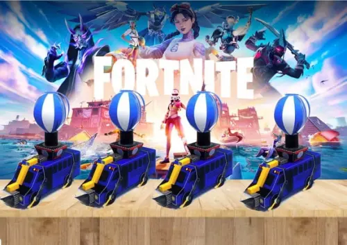 Arquivo Silhouette Ônibus de Batalha Fortnite