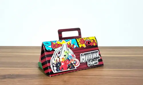 Arquivo Silhouette Vingadores Completo Luxo