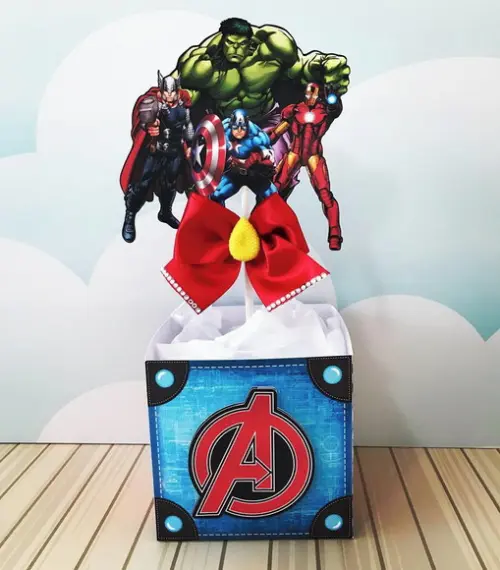 Arquivo Silhouette Vingadores Completo Luxo