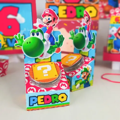 Arquivo Super Mário pdf Corte Manual Festa em Casa