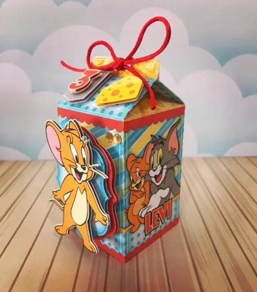 Arquivo Tom e Jerry pdf Corte Manual Festa em Casa